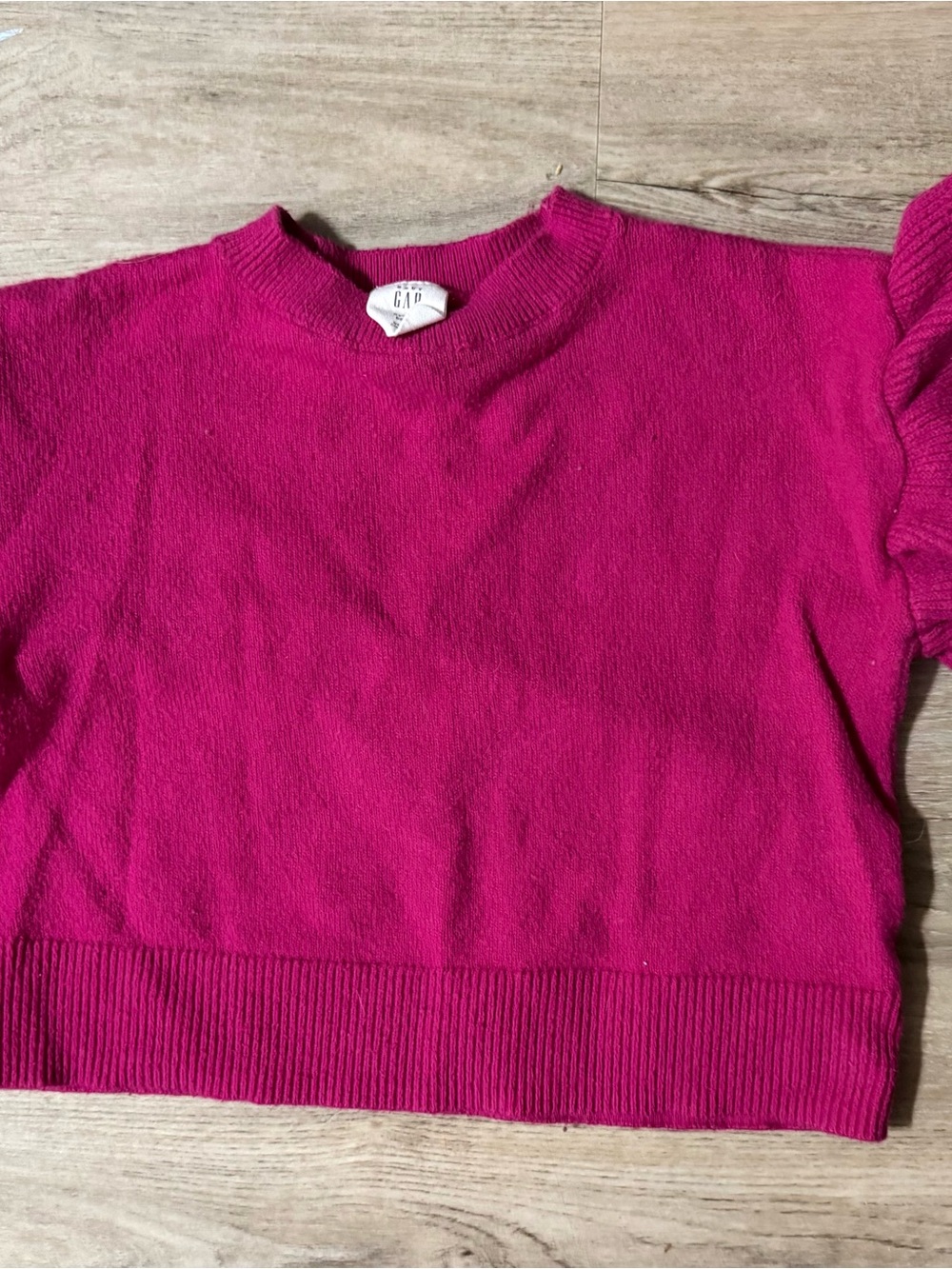 GAP Fuchsia Crewneck Sweater